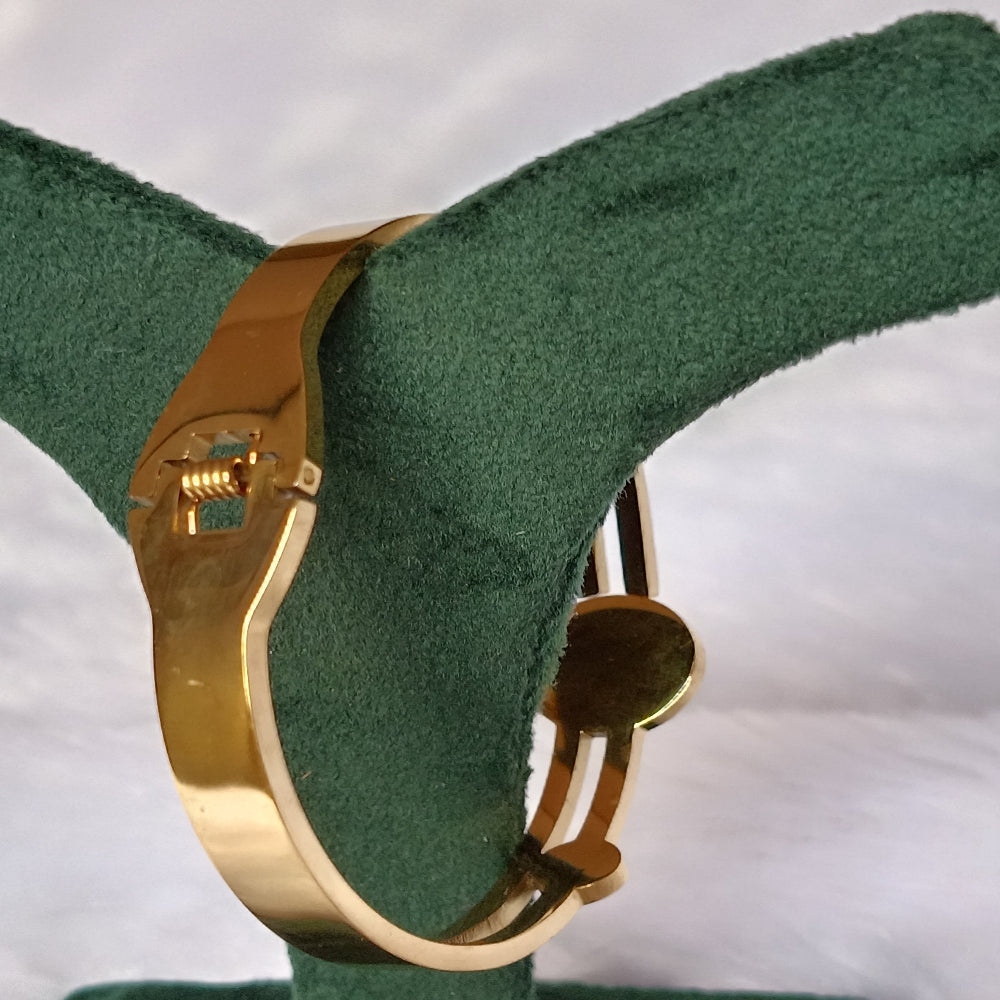 Bracelet with Golden Finish