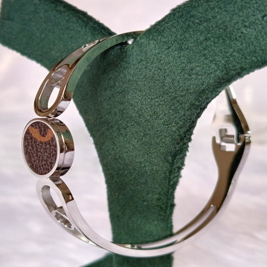 Stainless Steel Bracelet with Silver Finish