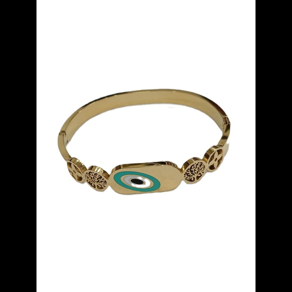Gold Plated Micro Polish Bracelet