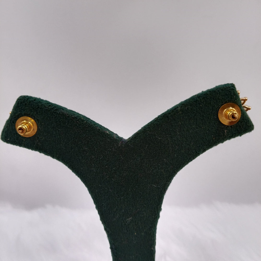 Moti Earrings (White Color)