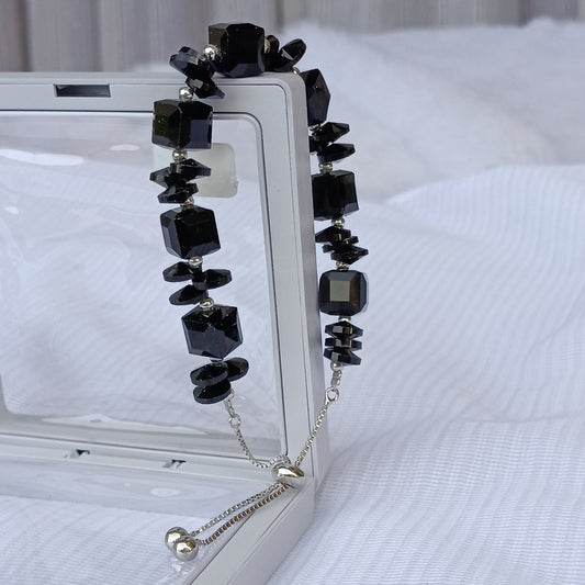 Black Color Crystal Bracelet