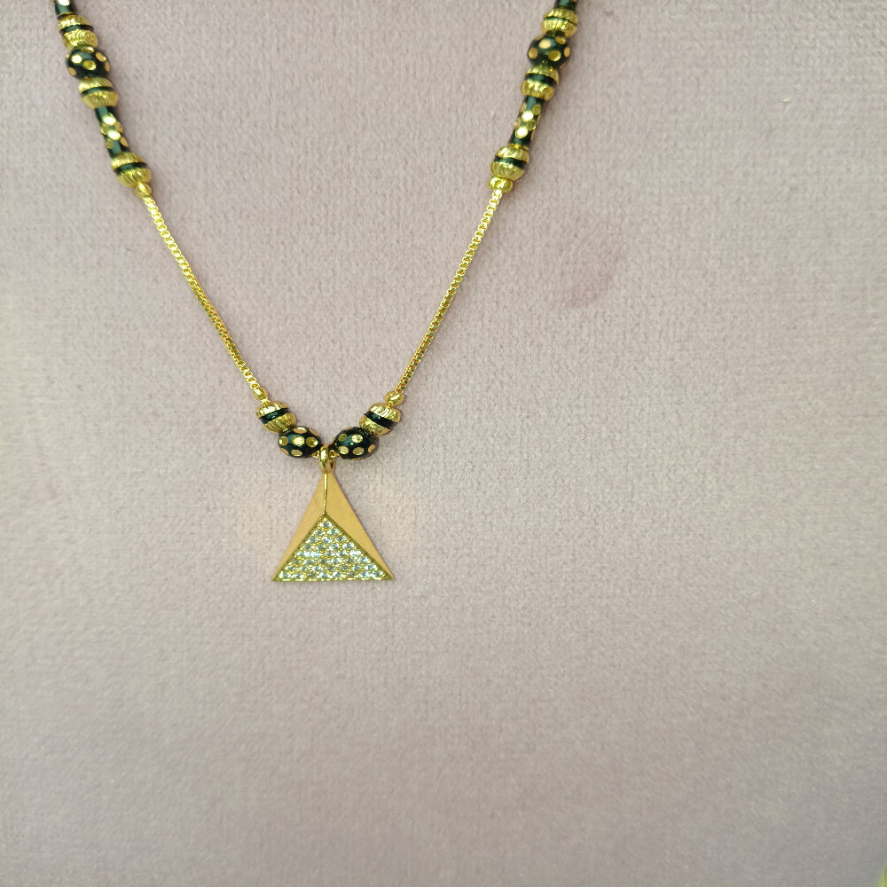 Short Mangalsutra with Pendant