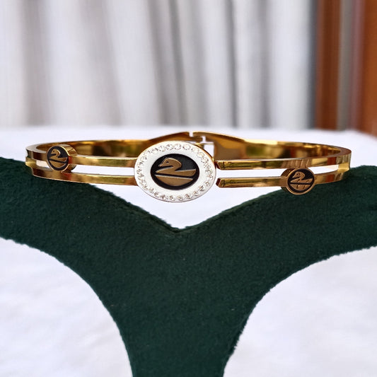 Bracelet with Golden Finish