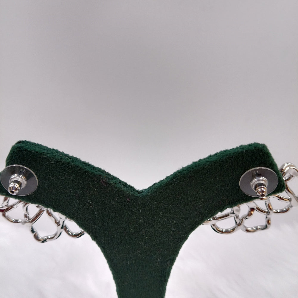 Delicate Sculptural Floral Design Earrings (2 Variants)