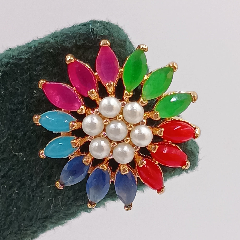 Moti Earrings (Multi-Color)