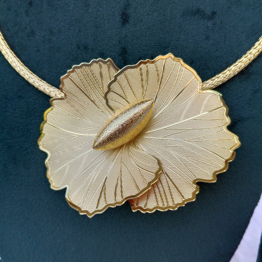 Anti Tarnish Necklace with Earrings (Light Weight)