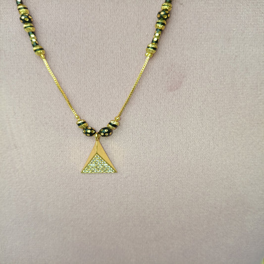 Short Mangalsutra with Pendant