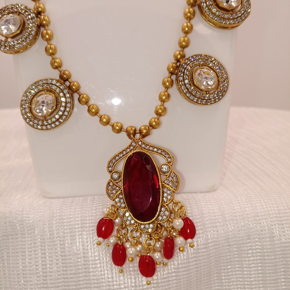 Stones Necklace Set