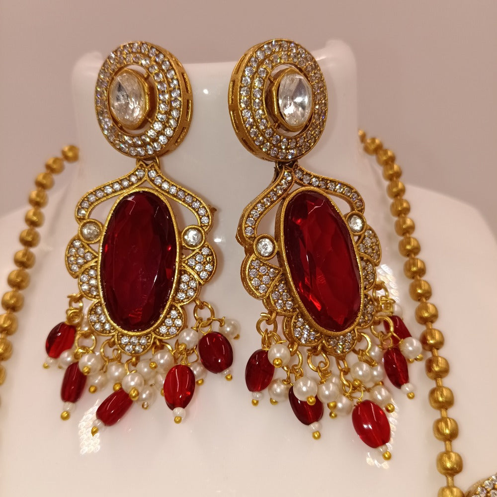 Stones Necklace Set